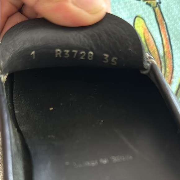 Prada woman’s Black Leather Slip-On Loafers - Picture 7 of 7